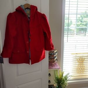 Red Billabong coat